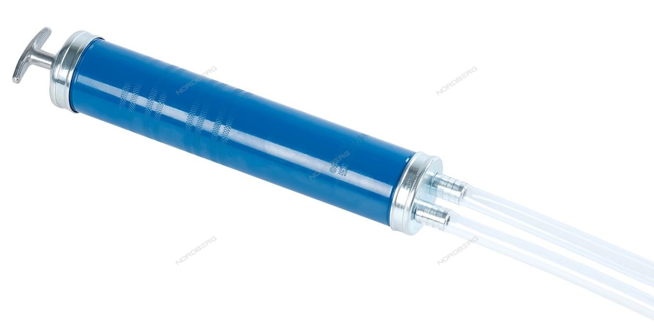 Шприц для масла 500 мл, двойного действия NORDBERG NO1250 купить по цене 1&nbsp;573 ₽ в интернет магазине ТЕХСАД