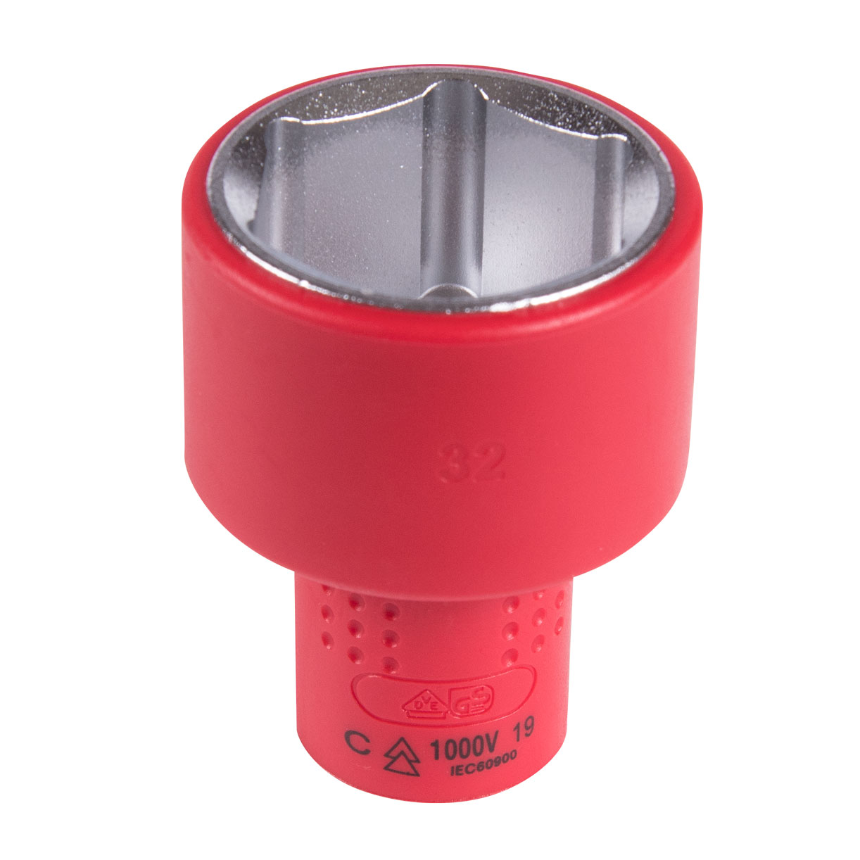 Головка торцевая диэлектрическая шестигранная 1/2'', 32 мм KING TONY 4335VE32M купить по цене 1&nbsp;740 ₽ в интернет магазине ТЕХСАД