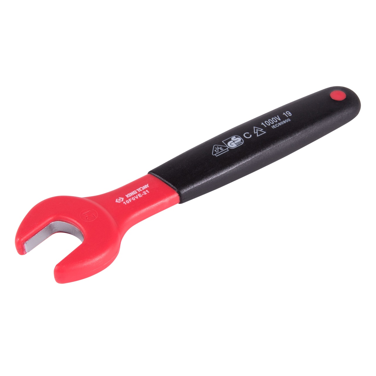 Ключ рожковый диэлектрический 21 мм KING TONY 10F0VE-21 купить по цене 3&nbsp;110 ₽ в интернет магазине ТЕХСАД