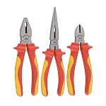 Набор пассатижей и бокорезов, диэлектрических, 3 предмета KING TONY 40603GP купить по цене 7&nbsp;060 ₽ в интернет магазине ТЕХСАД