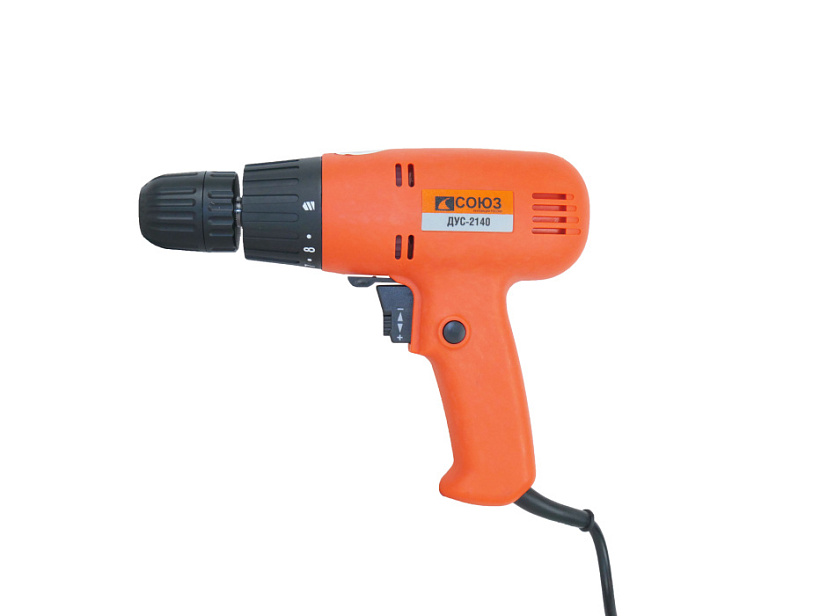 Сетевой шуруповерт СОЮЗ ДУС-2140 купить по цене 2&nbsp;050 ₽ в интернет магазине ТЕХСАД