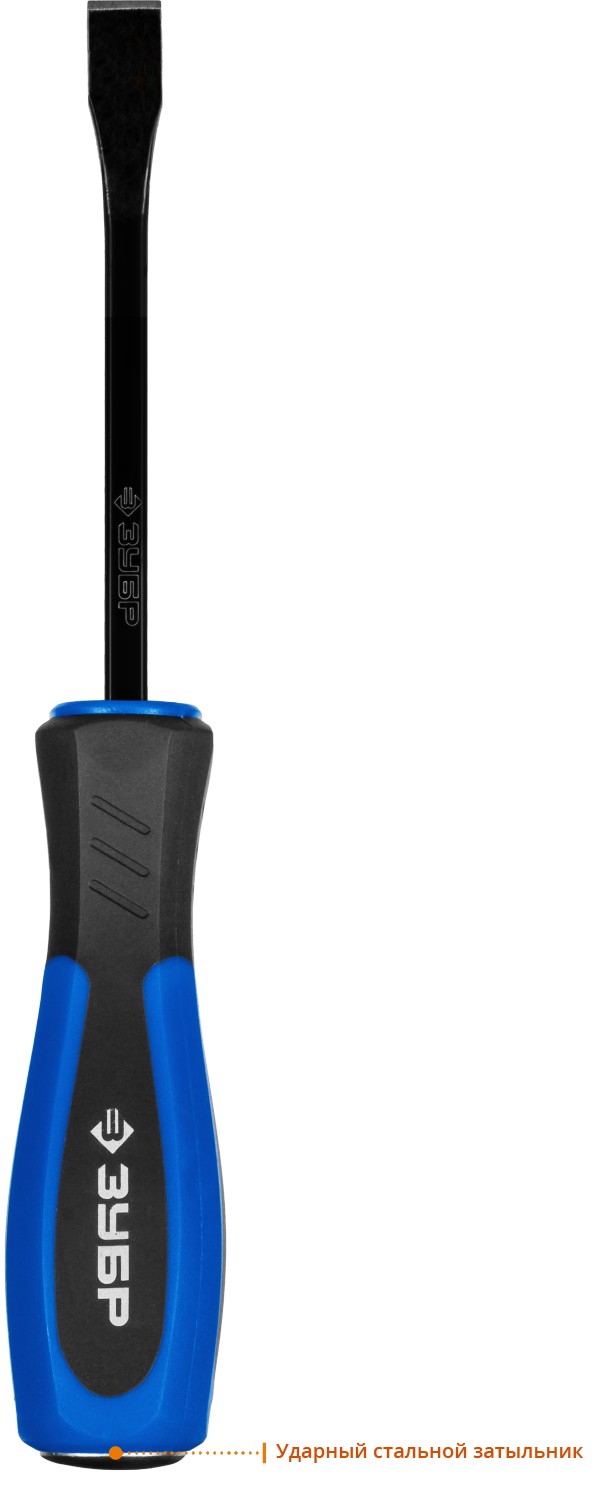 ЗУБР 200 мм, сталь 45, двухкомпонентная рукоятка, монтировка слесарная 2162-200_z01 Профессионал купить по цене 350 ₽ в интернет магазине ТЕХСАД