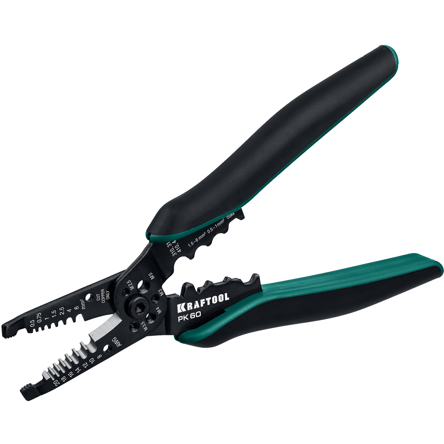 KRAFTOOL 0.5-6 мм², стриппер многофункциональный PK-60 22658 купить по цене 2&nbsp;450 ₽ в интернет магазине ТЕХСАД