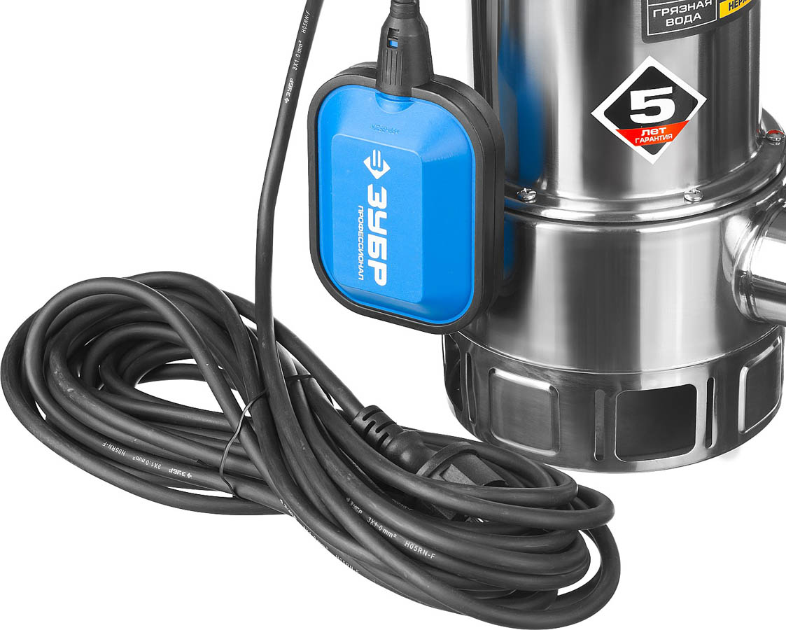 ЗУБР 1100 Вт, 280 л/мин, насос погружной дренажный для грязной воды НПГ-Т3-1100-С Профессионал купить по цене 10&nbsp;920 ₽ в интернет магазине ТЕХСАД