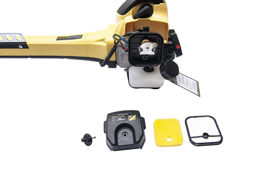 Триммер бензиновый Hanskonner HBT133D купить по цене 10&nbsp;950 ₽ в интернет магазине ТЕХСАД