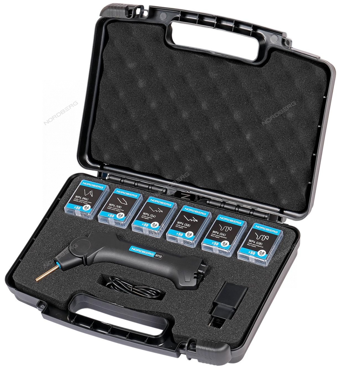 Термостеплер для ремонта пластика, аккумуляторный NORDBERG WP5B купить по цене 6&nbsp;930 ₽ в интернет магазине ТЕХСАД