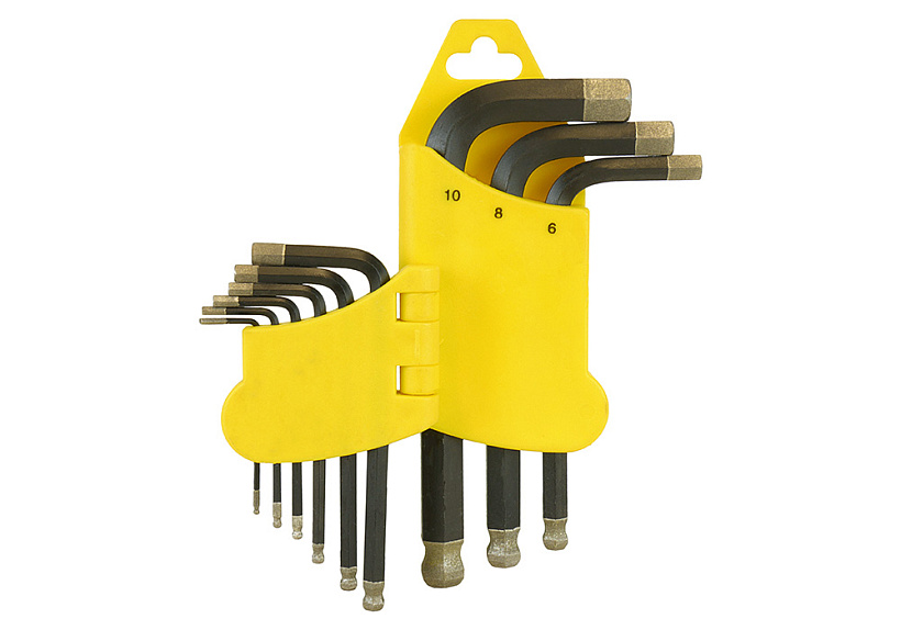 Ключ шестигранный Hanskonner HK1045-04-9-S купить по цене 1&nbsp;260 ₽ в интернет магазине ТЕХСАД