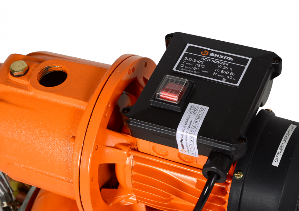 Автономная станция водоснабжения Вихрь АСВ-800/20Ч купить по цене 12&nbsp;690 ₽ в интернет магазине ТЕХСАД