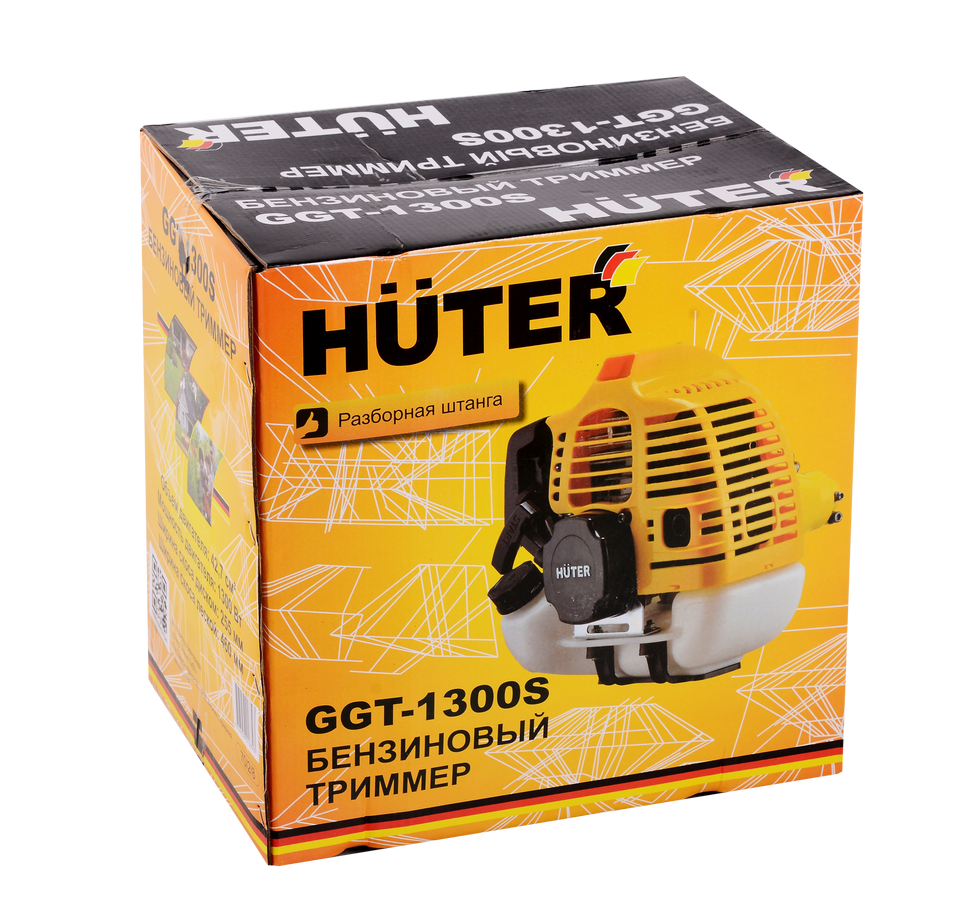 Триммер бензиновый HUTER GGT-1300S купить по цене 8&nbsp;990 ₽ в интернет магазине ТЕХСАД