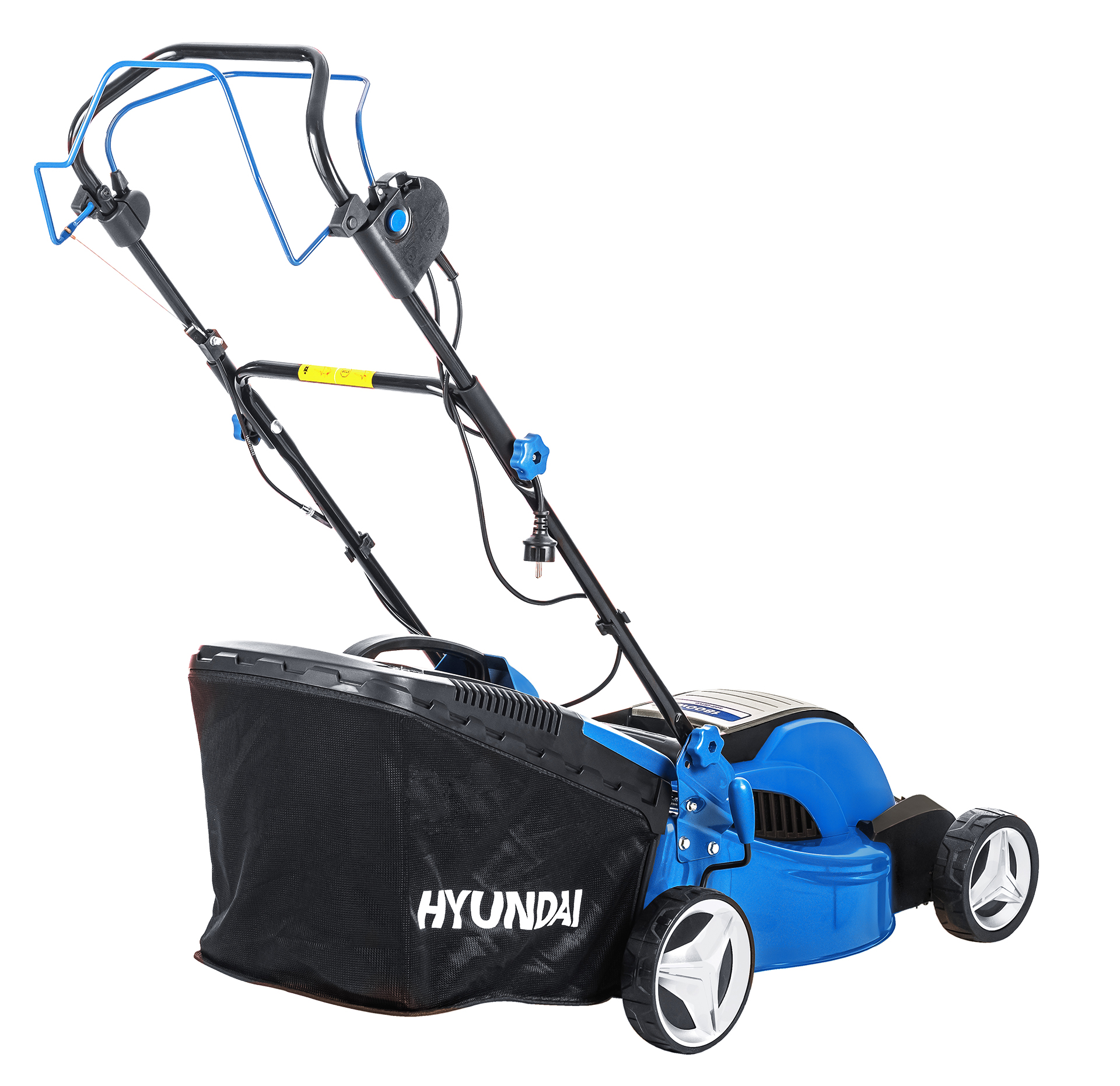 Самоходная электрическая газонокосилка Hyundai LE 4600S Drive купить по цене 32&nbsp;790 ₽ в интернет магазине ТЕХСАД