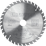 KRAFTOOL Optima 210х30мм 36Т, диск пильный по дереву (36951-210-30) купить по цене 1&nbsp;850 ₽ в интернет магазине ТЕХСАД