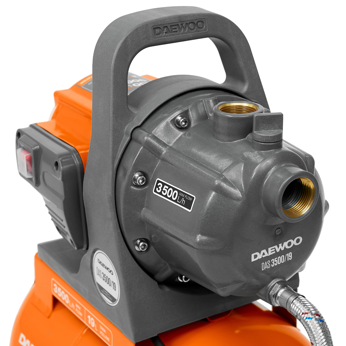 Насосная станция DAEWOO DAS 3500/19 купить по цене 14&nbsp;990 ₽ в интернет магазине ТЕХСАД