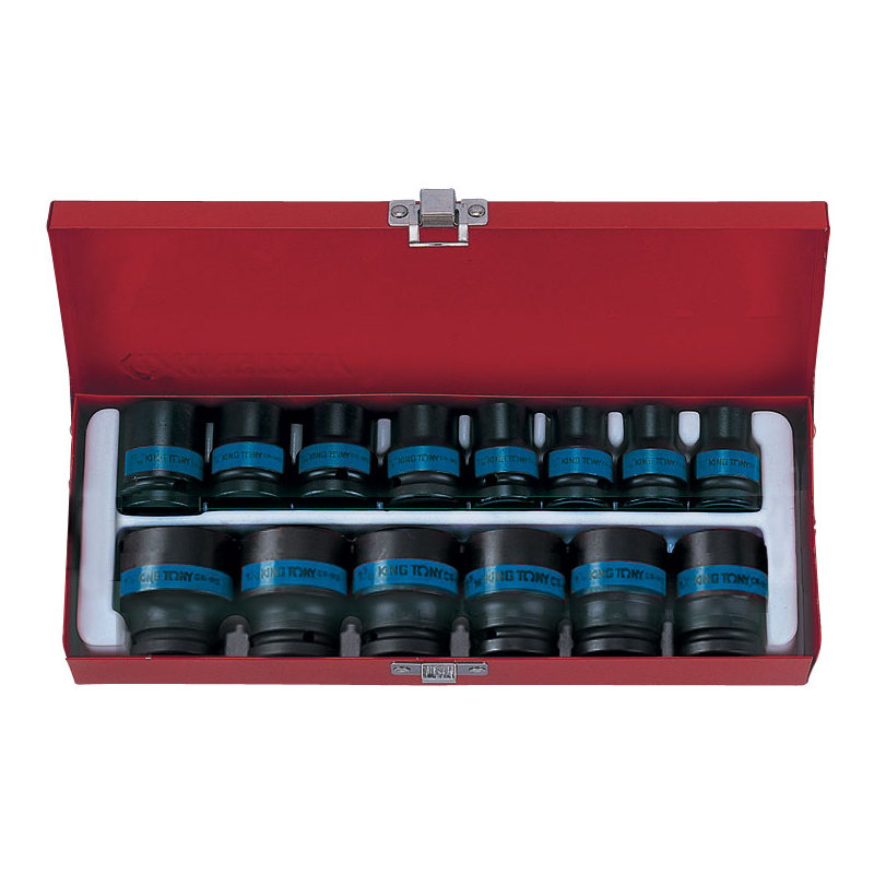 Набор ударных торцевых головок 1/2'', шестигранные, 10-27 мм, 14 предметов KING TONY 4414MP купить по цене 5&nbsp;450 ₽ в интернет магазине ТЕХСАД