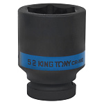 Головка торцевая ударная глубокая шестигранная 1'', 52 мм KING TONY 843552M купить по цене 4&nbsp;640 ₽ в интернет магазине ТЕХСАД