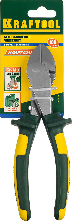KRAFTOOL 180 мм, бокорезы 22011-5-18 купить по цене 1&nbsp;422 ₽ в интернет магазине ТЕХСАД