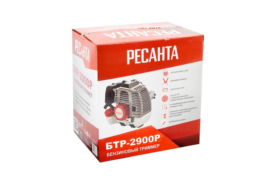 Триммер бензиновый Ресанта БТР-2900Р купить по цене 14&nbsp;690 ₽ в интернет магазине ТЕХСАД