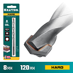 KRAFTOOL 8 х 120 мм, специальное cверло по твёрдым материалам HARD 29177-120-8 купить по цене 450 ₽ в интернет магазине ТЕХСАД