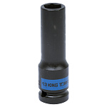 Головка торцевая ударная глубокая шестигранная 1/2'', 13 мм KING TONY 443513M купить по цене 520 ₽ в интернет магазине ТЕХСАД