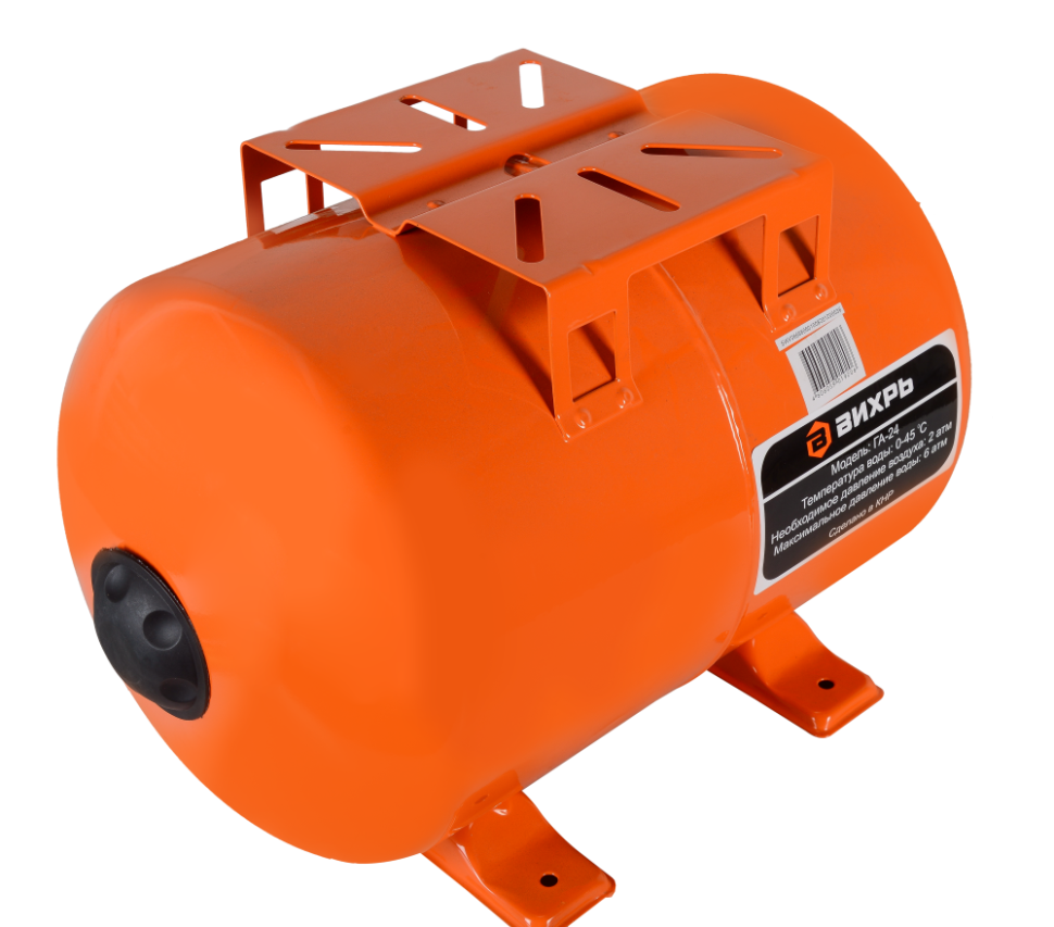 Гидроаккумулятор (гидробак) ВИХРЬ ГА-24 купить по цене 2&nbsp;090 ₽ в интернет магазине ТЕХСАД