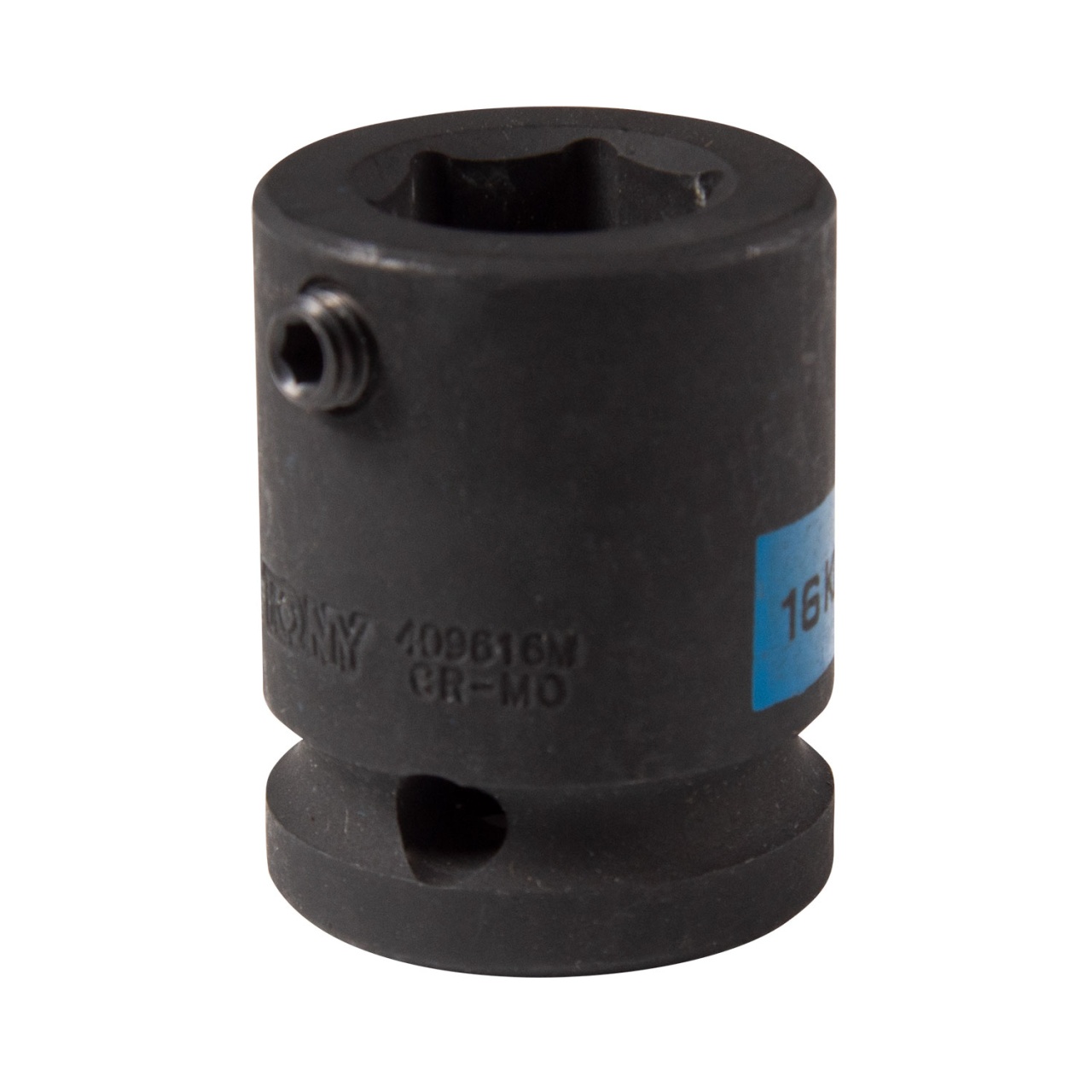 Держатель вставок (бит) ударный 1/2''>16 мм, с винтовым фиксатором KING TONY 409616M купить по цене 420 ₽ в интернет магазине ТЕХСАД