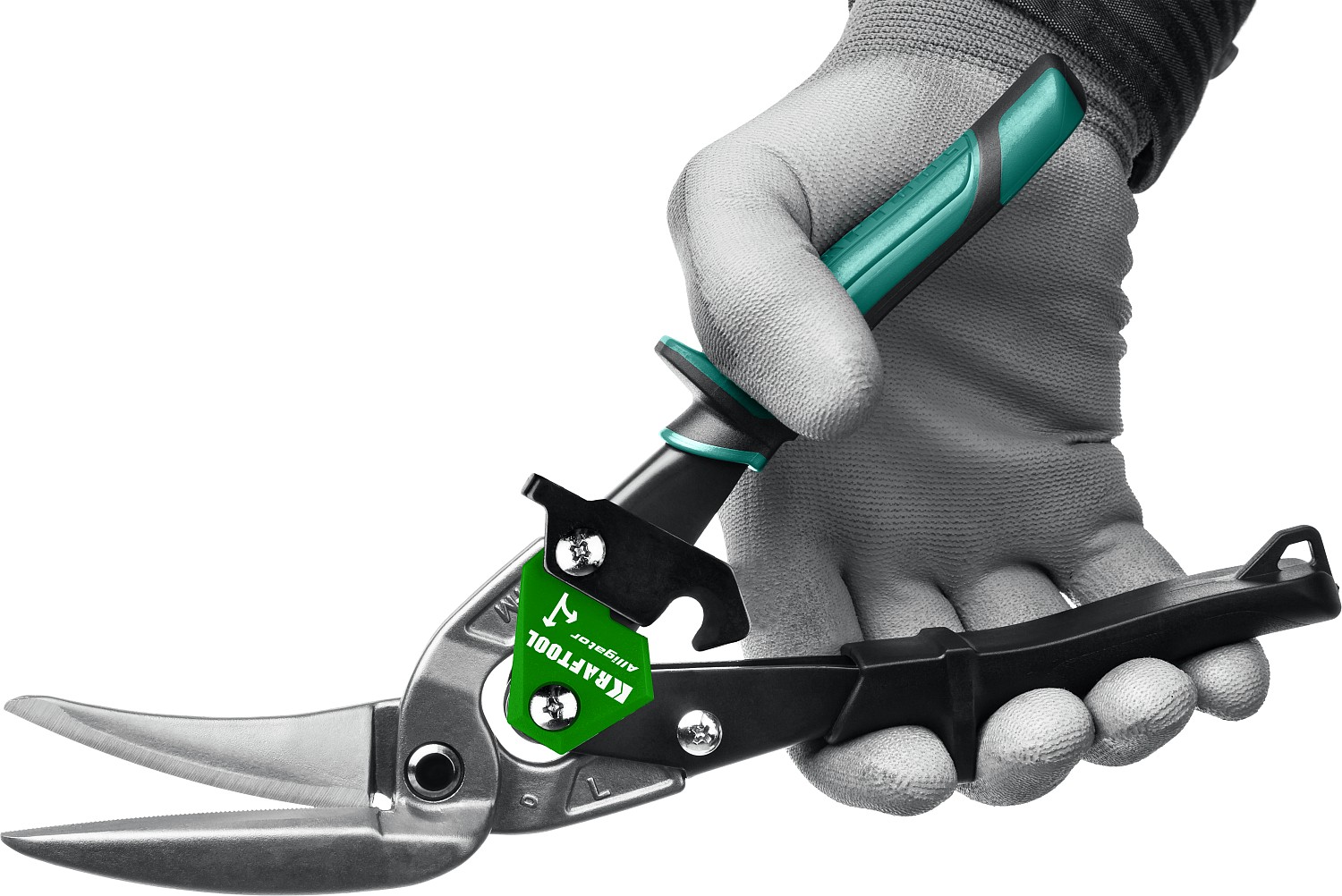 KRAFTOOL 280 мм, левые удлинённые ножницы по металлу Alligator 2328-LL купить по цене 2&nbsp;470 ₽ в интернет магазине ТЕХСАД