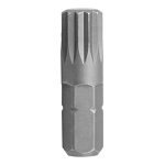 Вставка (бита) торцевая 1/4'', Spline, М5, L = 25 мм KING TONY 102505M купить по цене 40 ₽ в интернет магазине ТЕХСАД
