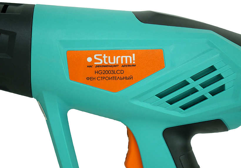 Фен технический Sturm! HG2003LCD купить по цене 5&nbsp;990 ₽ в интернет магазине ТЕХСАД