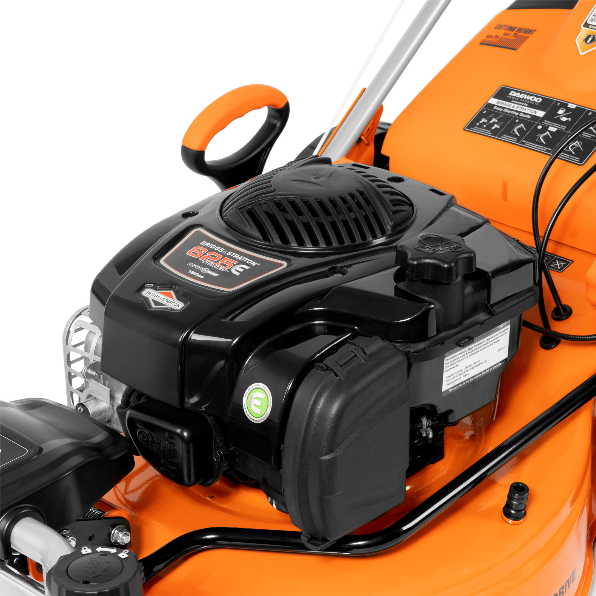 Газонокосилка бензиновая DAEWOO DLM 5100SVRB купить по цене 59&nbsp;990 ₽ в интернет магазине ТЕХСАД