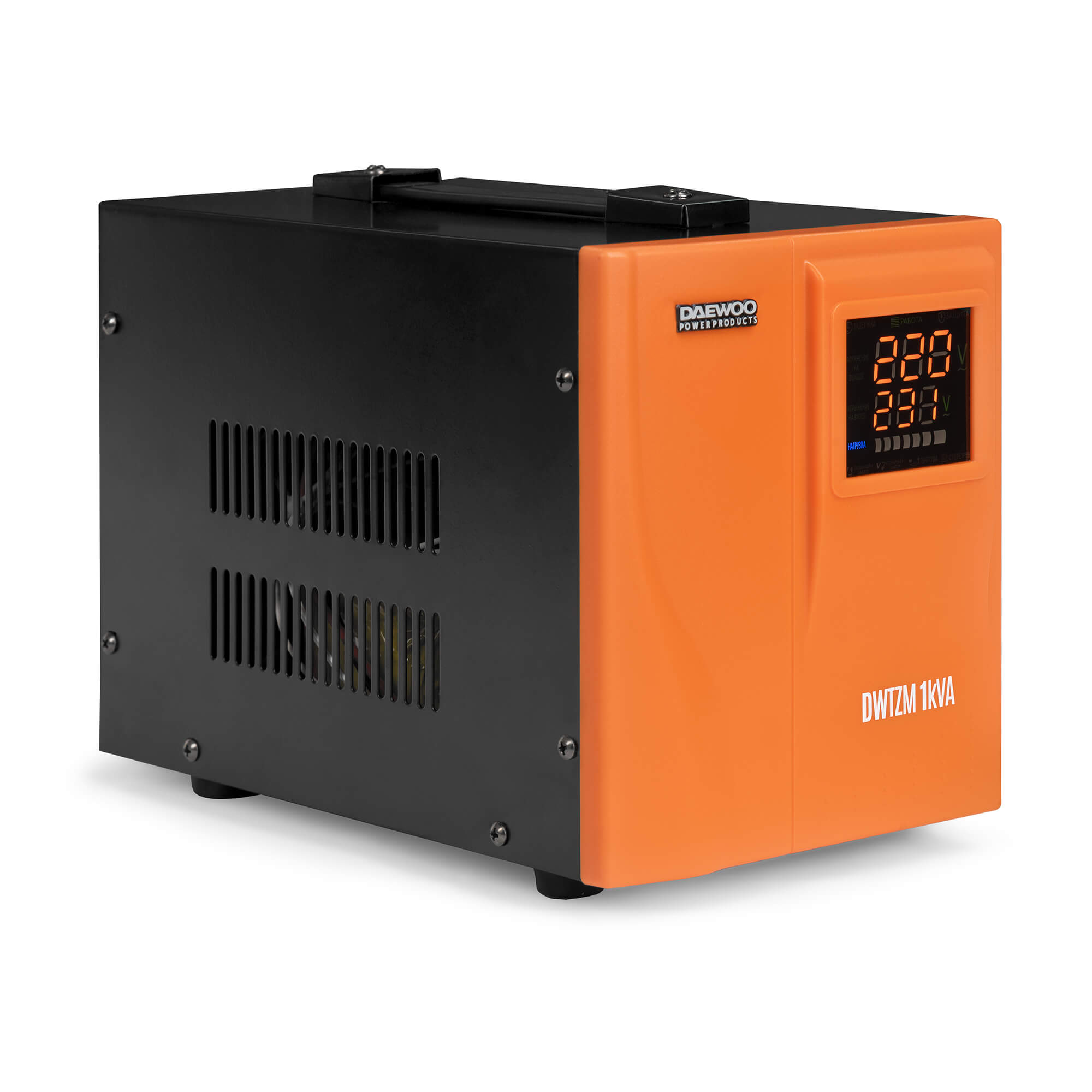Стабилизатор напряжения DAEWOO DW‑TZM1kVA купить по цене 4&nbsp;990 ₽ в интернет магазине ТЕХСАД