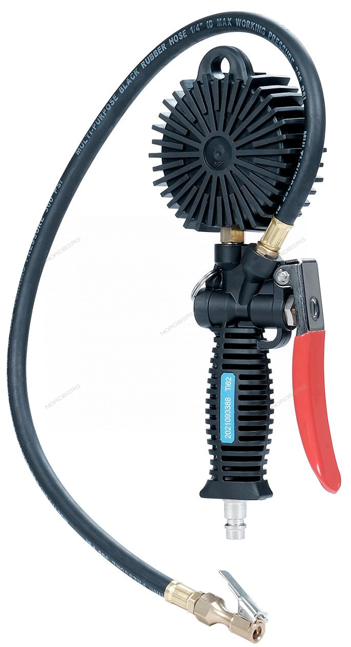 Пистолет для подкачки шин с жидкостным манометром NORDBERG Ti62 купить по цене 3&nbsp;319 ₽ в интернет магазине ТЕХСАД