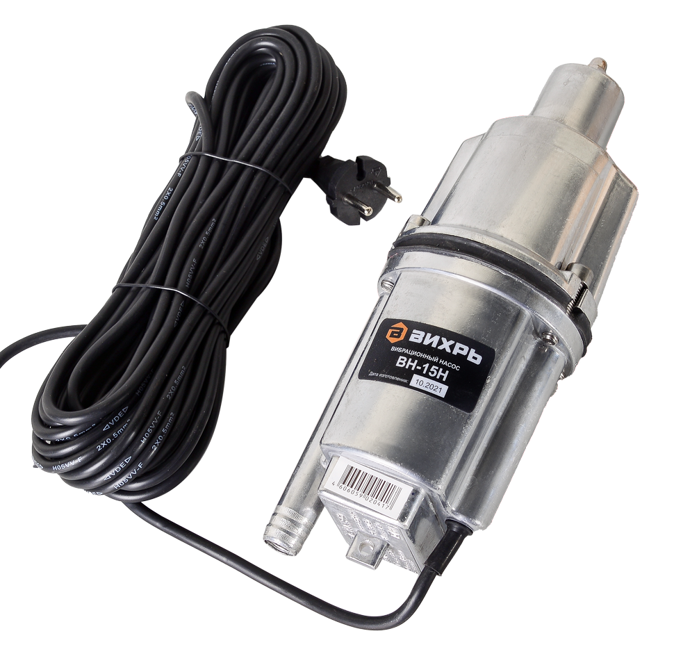 Вибрационный насос ВИХРЬ ВН-15Н купить по цене 2&nbsp;390 ₽ в интернет магазине ТЕХСАД