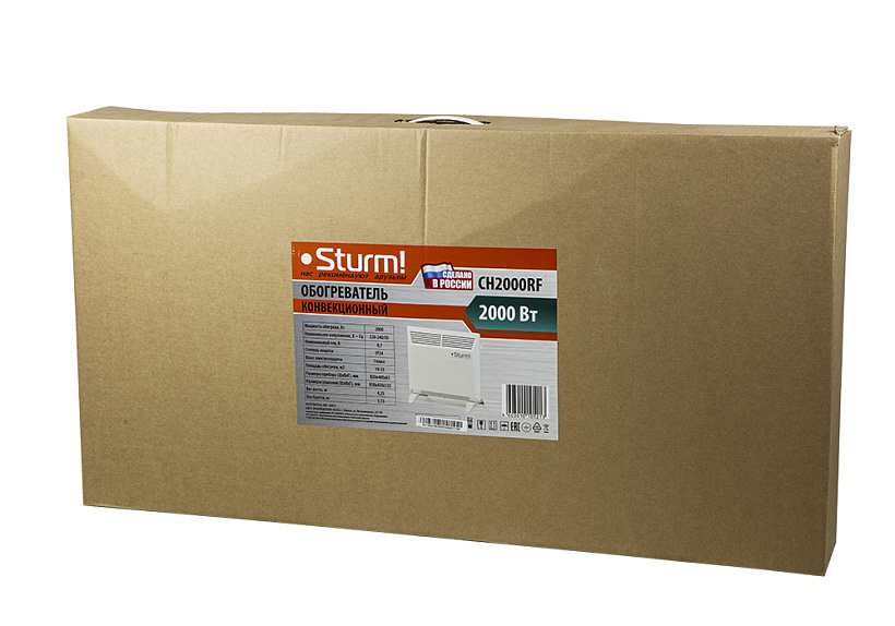 Конвекционный обогреватель Sturm! CH2000RF купить по цене 5&nbsp;450 ₽ в интернет магазине ТЕХСАД