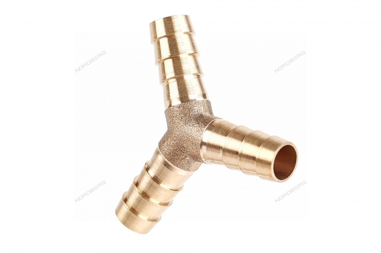 Переходник Y-образный 10>10>10 мм NORDBERG NP3S10 купить по цене 157 ₽ в интернет магазине ТЕХСАД