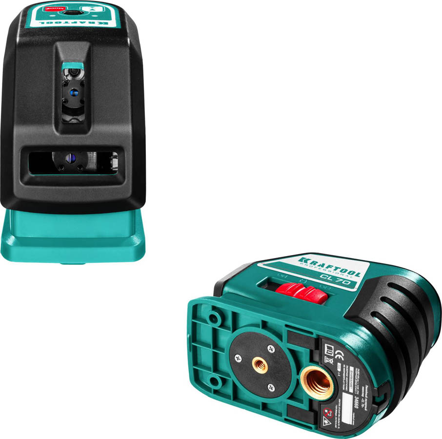 KRAFTOOL линейный лазерный нивелир c держателем CL70 2 34660-2 Professional купить по цене 11&nbsp;750 ₽ в интернет магазине ТЕХСАД
