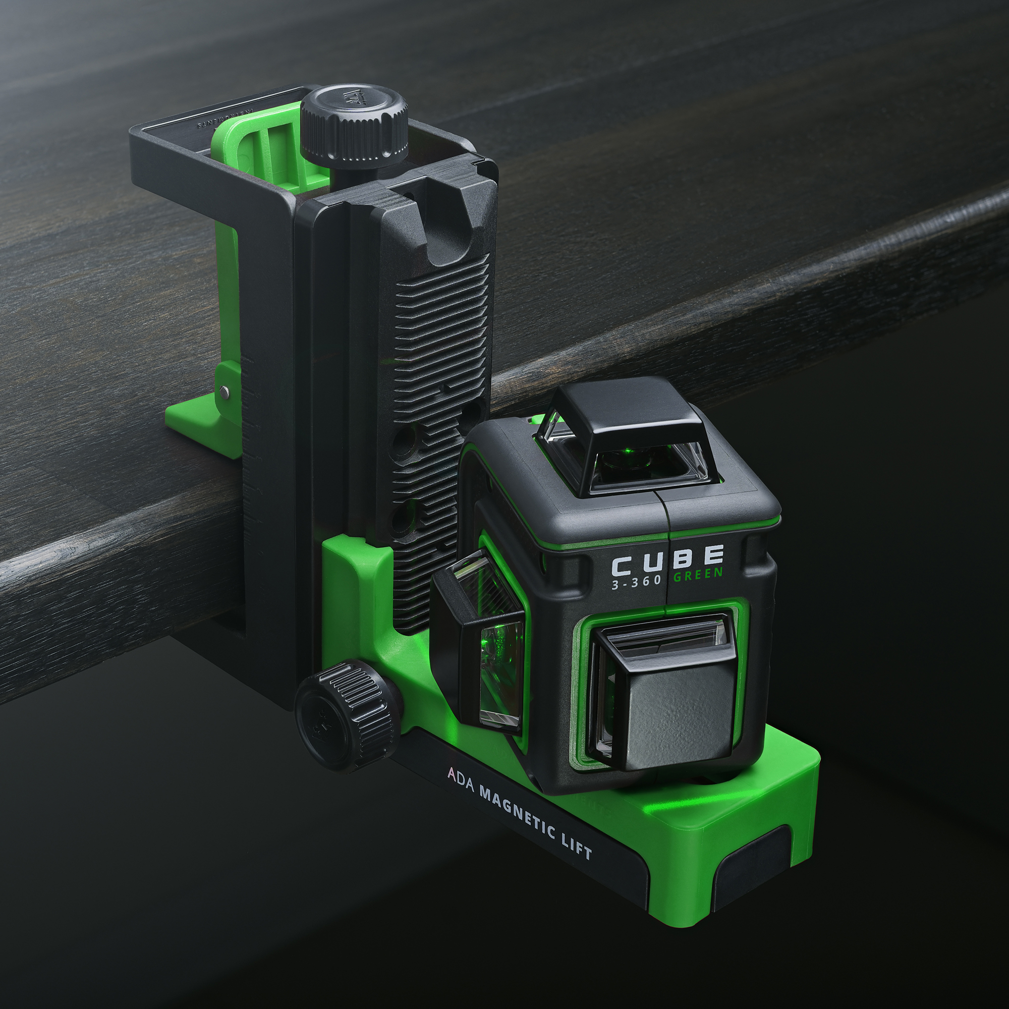 Лазерный уровень ADA CUBE 3-360 GREEN BASIC EDITION купить по цене 19&nbsp;990 ₽ в интернет магазине ТЕХСАД