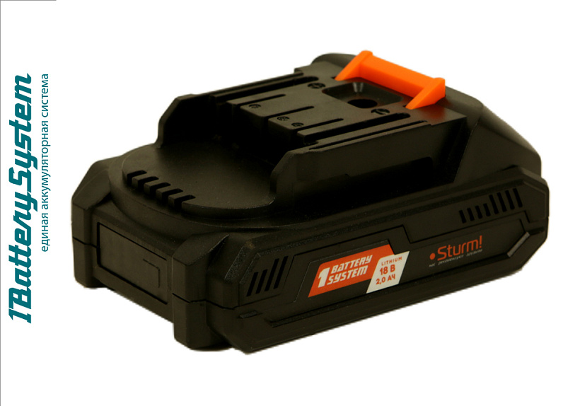 Аккумулятор Sturm! SBP1802 1BatterySystem купить по цене 2&nbsp;690 ₽ в интернет магазине ТЕХСАД