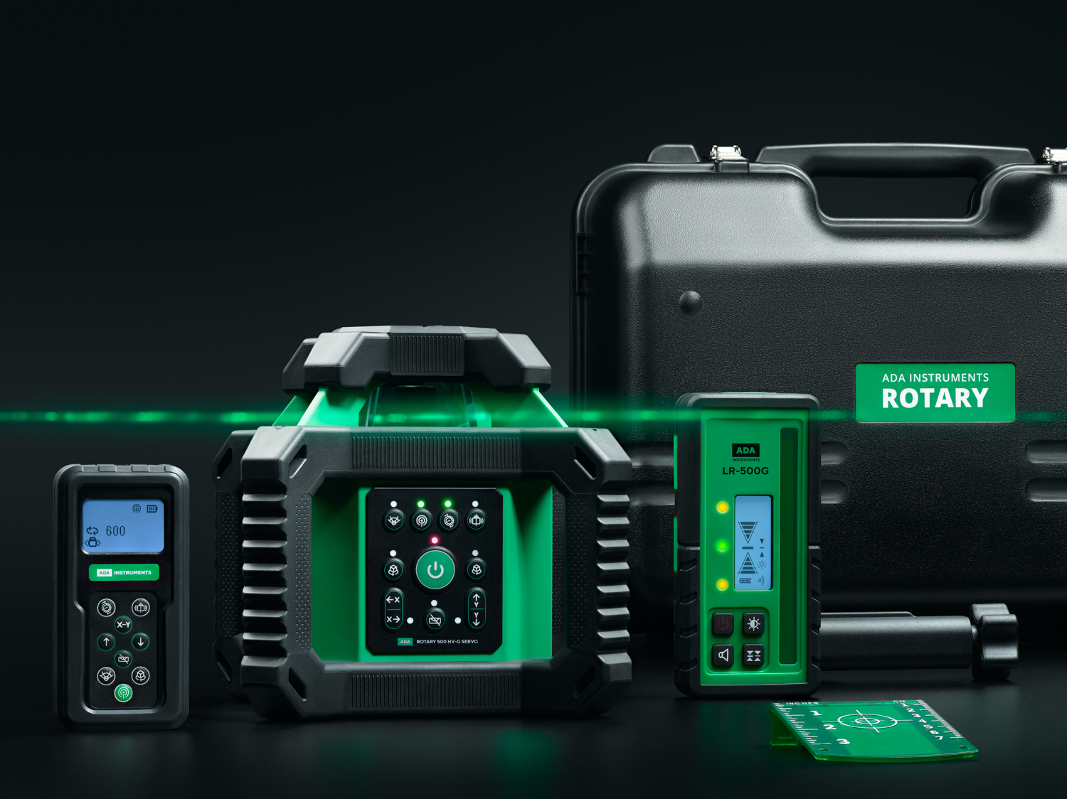 Ротационный лазерный нивелир ADA ROTARY 500 HV-G Servo купить по цене 74&nbsp;990 ₽ в интернет магазине ТЕХСАД