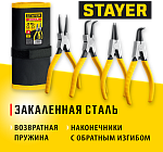 STAYER 4 шт., 160 мм, набор съемников стопорных колец 22830-H4 купить по цене 1&nbsp;210 ₽ в интернет магазине ТЕХСАД