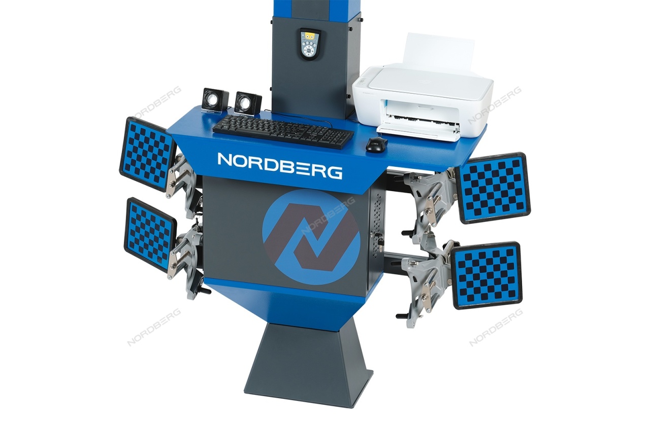 Стенд сход-развал 3D NORDBERG C804 купить по цене 803&nbsp;000 ₽ в интернет магазине ТЕХСАД