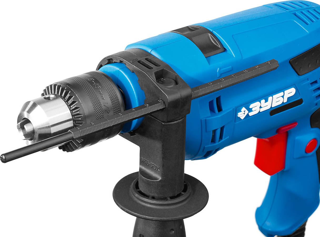 ЗУБР 580 Вт, дрель ударная ЗДУ-580 ЭРМ2 Профессионал купить по цене 2&nbsp;494 ₽ в интернет магазине ТЕХСАД