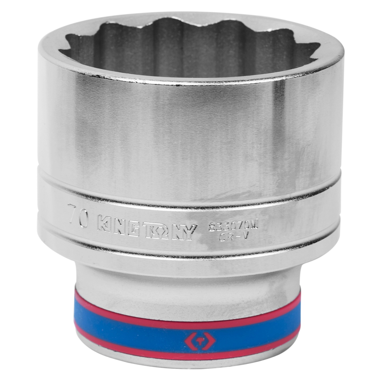 Головка торцевая стандартная двенадцатигранная 1'', 70 мм KING TONY 833070M купить по цене 4&nbsp;820 ₽ в интернет магазине ТЕХСАД