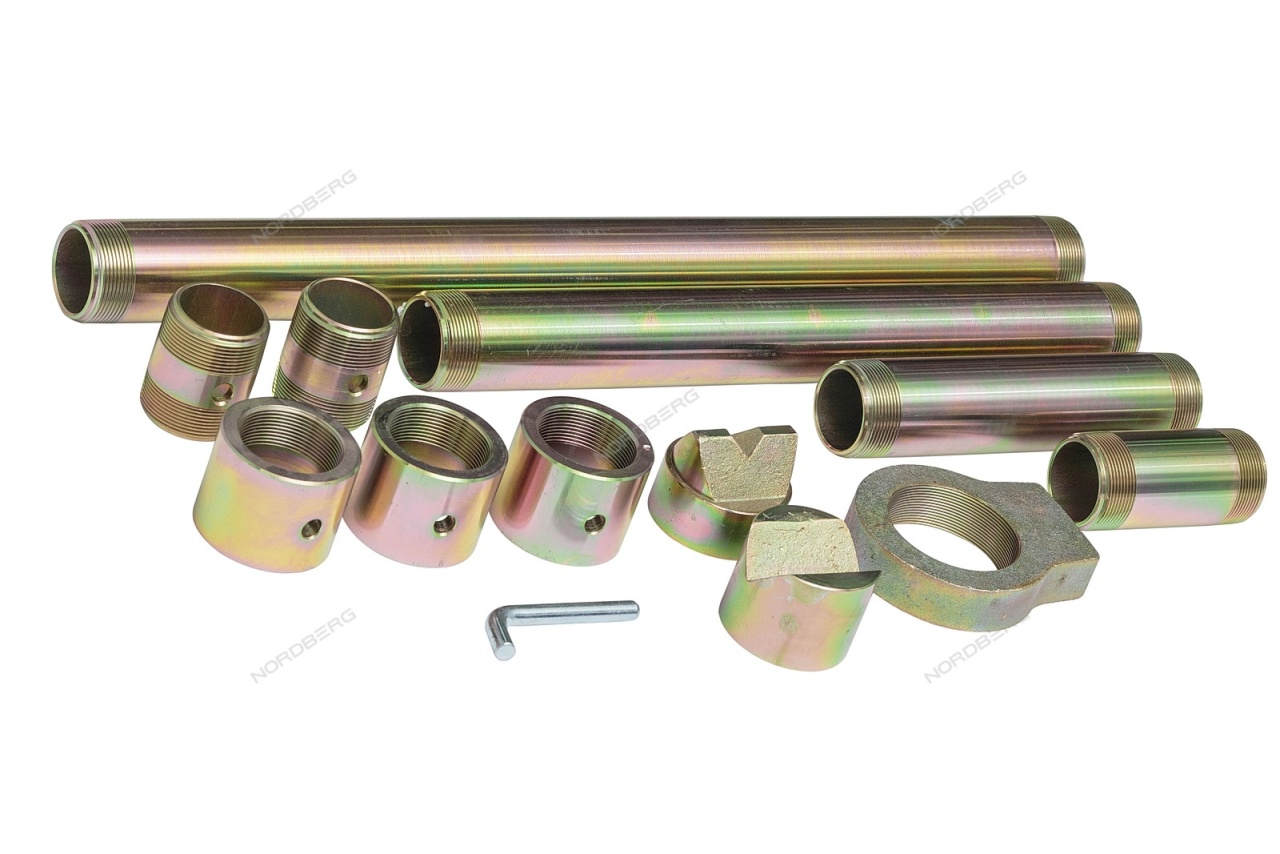 Набор гидравлического инструмента (гидравличекая растяжка), 20 т, кейс NORDBERG N3820 купить по цене 46&nbsp;952 ₽ в интернет магазине ТЕХСАД