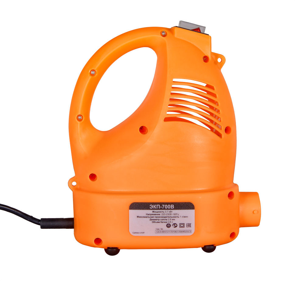 Краскораспылитель электрический ЭКП-700В Вихрь купить по цене 3&nbsp;790 ₽ в интернет магазине ТЕХСАД