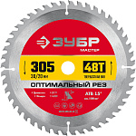 ЗУБР 305 x 30 мм, 48Т, диск пильный по дереву Оптимальный рез 36912-305-30-48_z01 купить по цене 1&nbsp;550 ₽ в интернет магазине ТЕХСАД