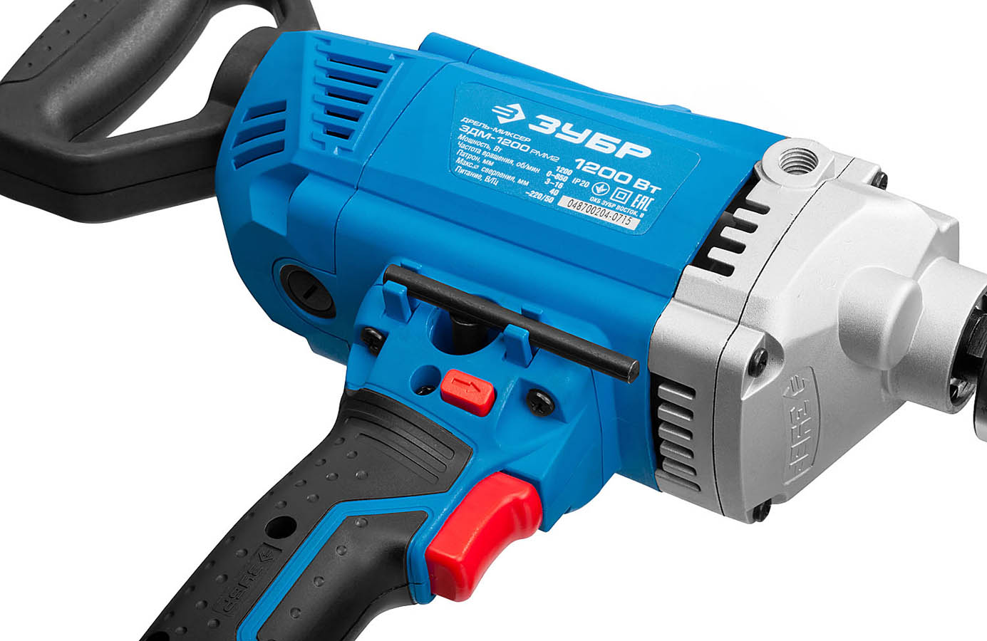 ЗУБР 1200 Вт, 0-850 об/мин, дрель-миксер реверсивная ЗДМ-1200 РММ2 Профессионал купить по цене 9&nbsp;310 ₽ в интернет магазине ТЕХСАД