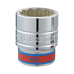 Головка торцевая стандартная двенадцатигранная 3/4'', 1-15/16'', дюймовая KING TONY 633062S купить по цене 1&nbsp;590 ₽ в интернет магазине ТЕХСАД