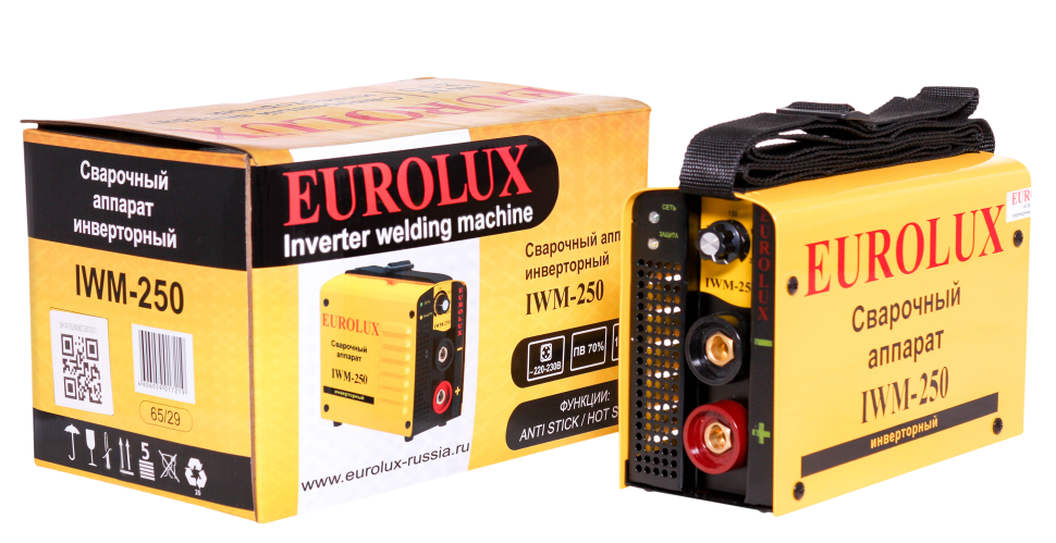 Сварочный аппарат Eurolux IWM250 купить по цене 6&nbsp;290 ₽ в интернет магазине ТЕХСАД