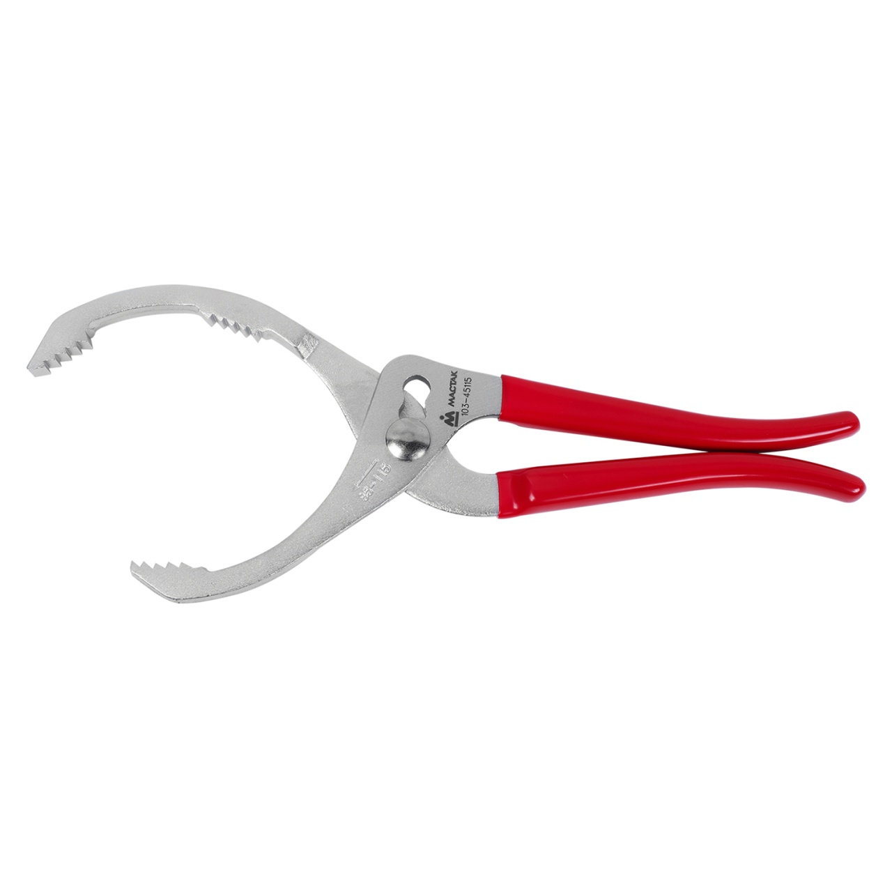 Съемник масляных фильтров, 80-115 мм, шарнирно-губцевый МАСТАК 103-45115 купить по цене 1&nbsp;590 ₽ в интернет магазине ТЕХСАД