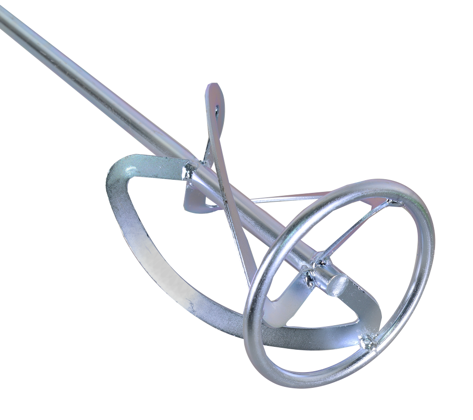 Насадка-миксер оцинкованная Вихрь 120х600 мм, М14 для строительных смесей купить по цене 1&nbsp;082 ₽ в интернет магазине ТЕХСАД