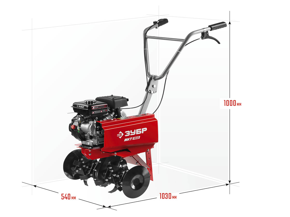 ЗУБР 94 см³, 450 мм ширина обработки, 1 скорость, культиватор бензиновый МКТ-150 Мастер купить по цене 29&nbsp;550 ₽ в интернет магазине ТЕХСАД
